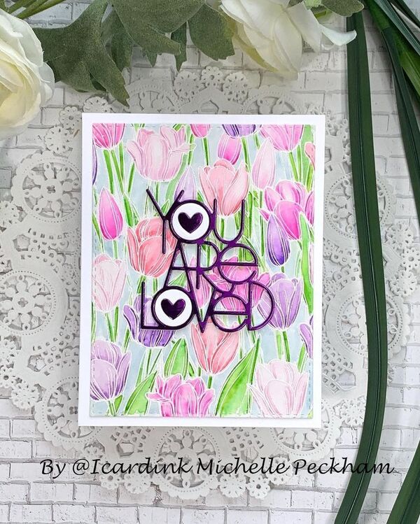 Mother's day flower card diy