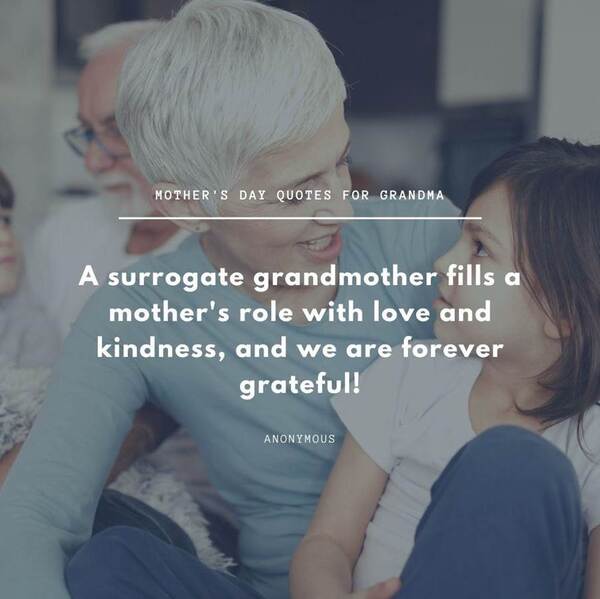 Mother's day quotes for your grandma for kids to express