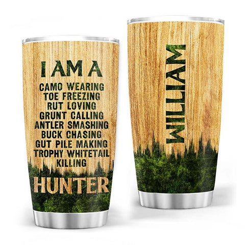 Fathers Day Gift, Engraved Yeti Tumbler, Outdoors Man Gift, Fisherman  Coffee Mug, Gift for Hunter, Deer Hunter Tumbler, Deer Antler 