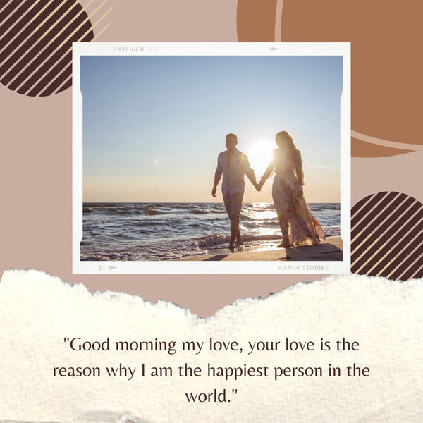 Positive good morning quotes for him