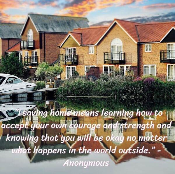 Quotes about leaving home for job