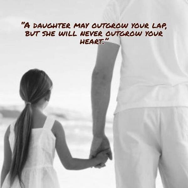 Quotes to dad for daughter