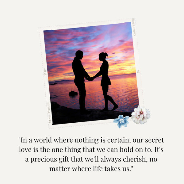 Secret love quotes for him