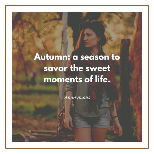 Short cute fall quotes