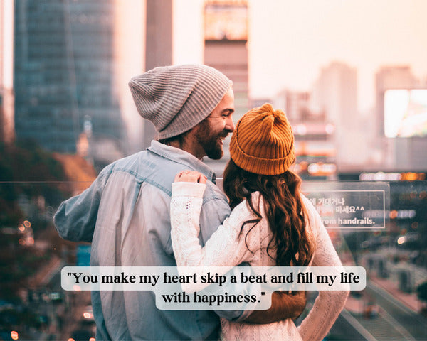 cute couples in love hugging with quotes