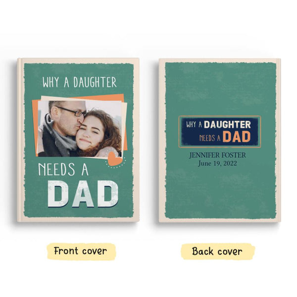 “Why a Daughter Needs a Dad' Hardcover Book