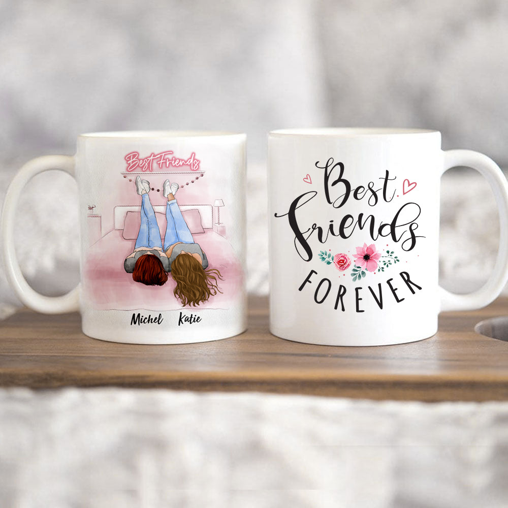 Sisters Long Distance Quotes Personalized State Colors Coffee Mug, Cus -  PersonalFury