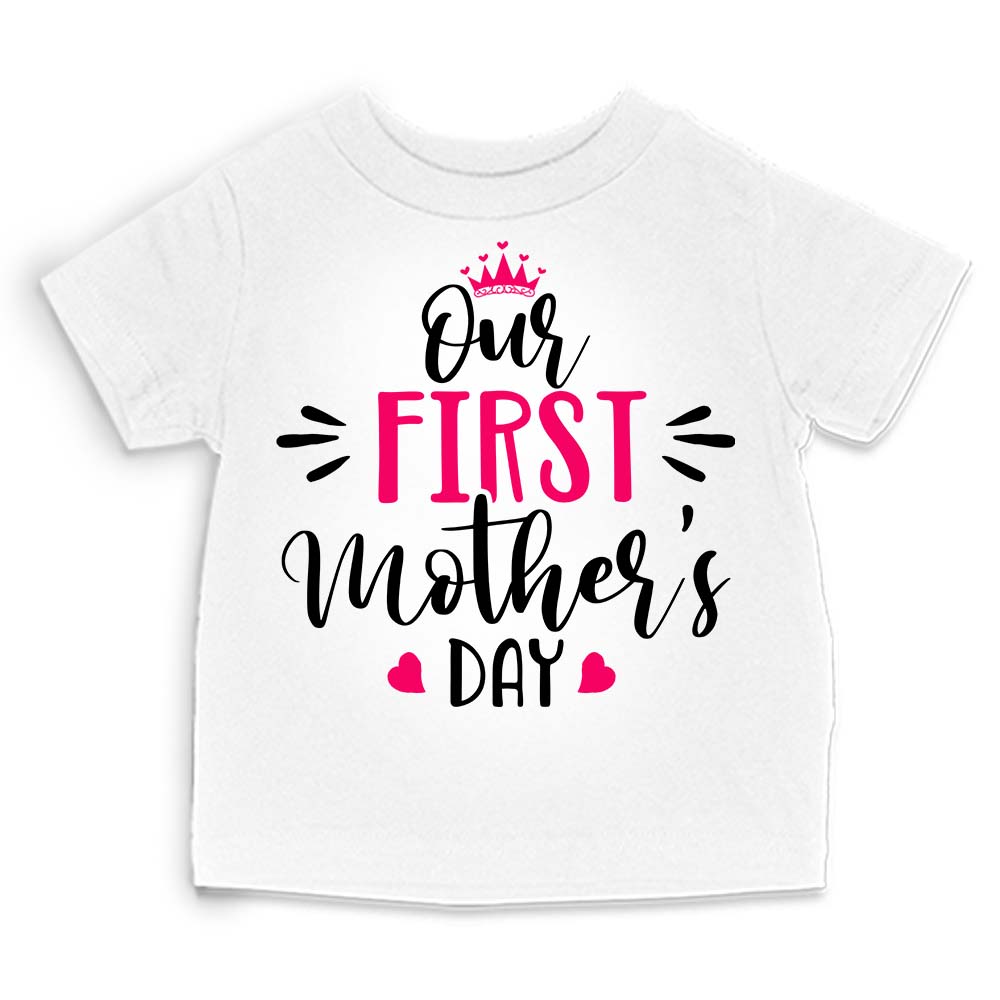 Our First Mothers Day Together T-Shirt, Trendy New Mom Gifts
