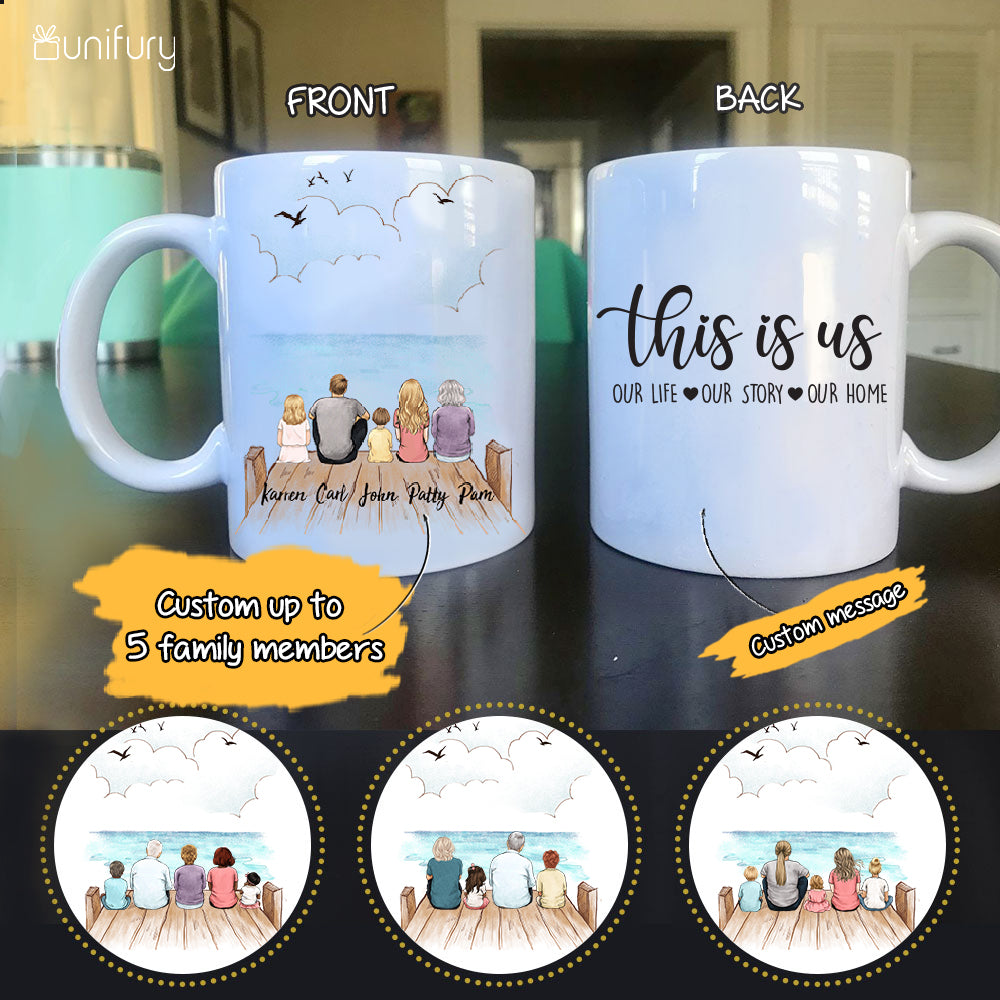 Sisters Long Distance Quotes Personalized State Colors Coffee Mug, Cus -  PersonalFury