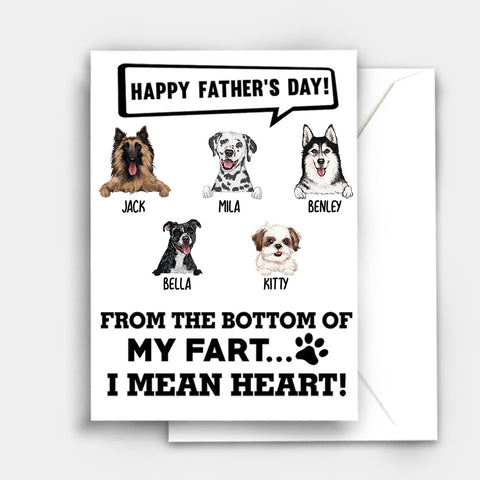 Green & Tan Father's Day (Rainbow Friends) | Greeting Card