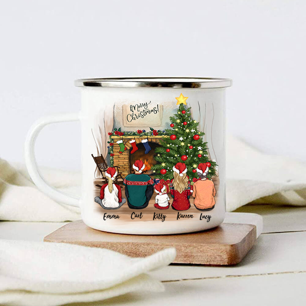 Mug personnalisé en céramique, 325 ou 430ml, Modèle Noël tradition sca –  LaFabrik34