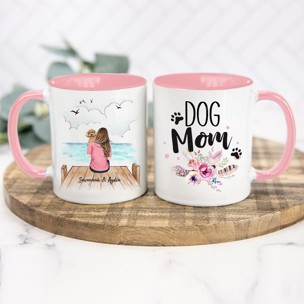 Personalized Best Mom Ever Edge to Edge Coffee Mug 11oz Unifury