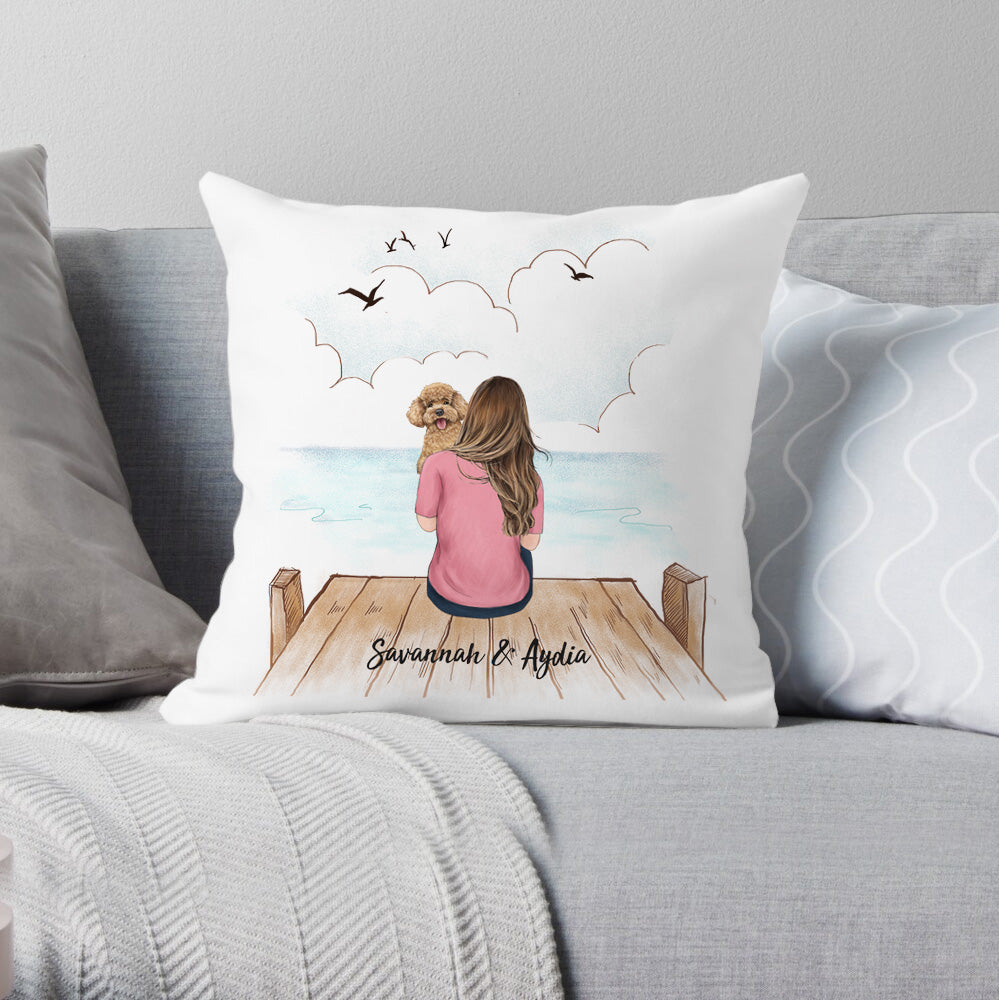 I Still Talk About You Couple, Memorial Pillow, Personalized