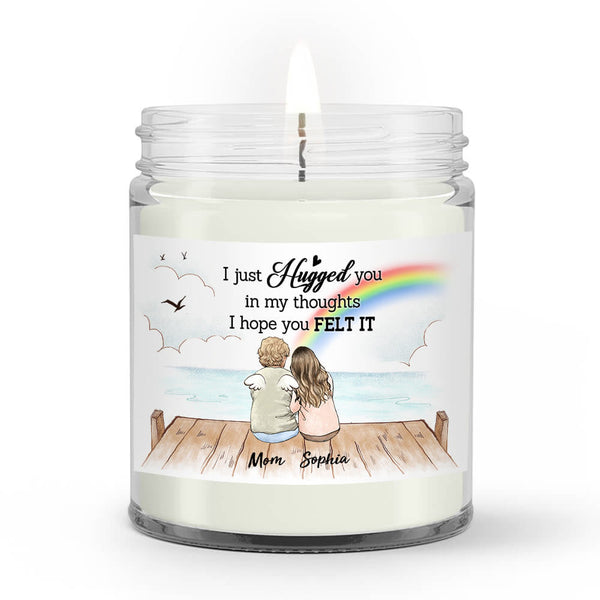 I Just Hugged You In My Thoughts Soy Wax Candle