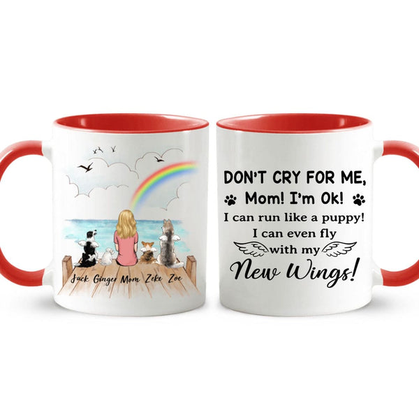 don't cry for me - accent mugs