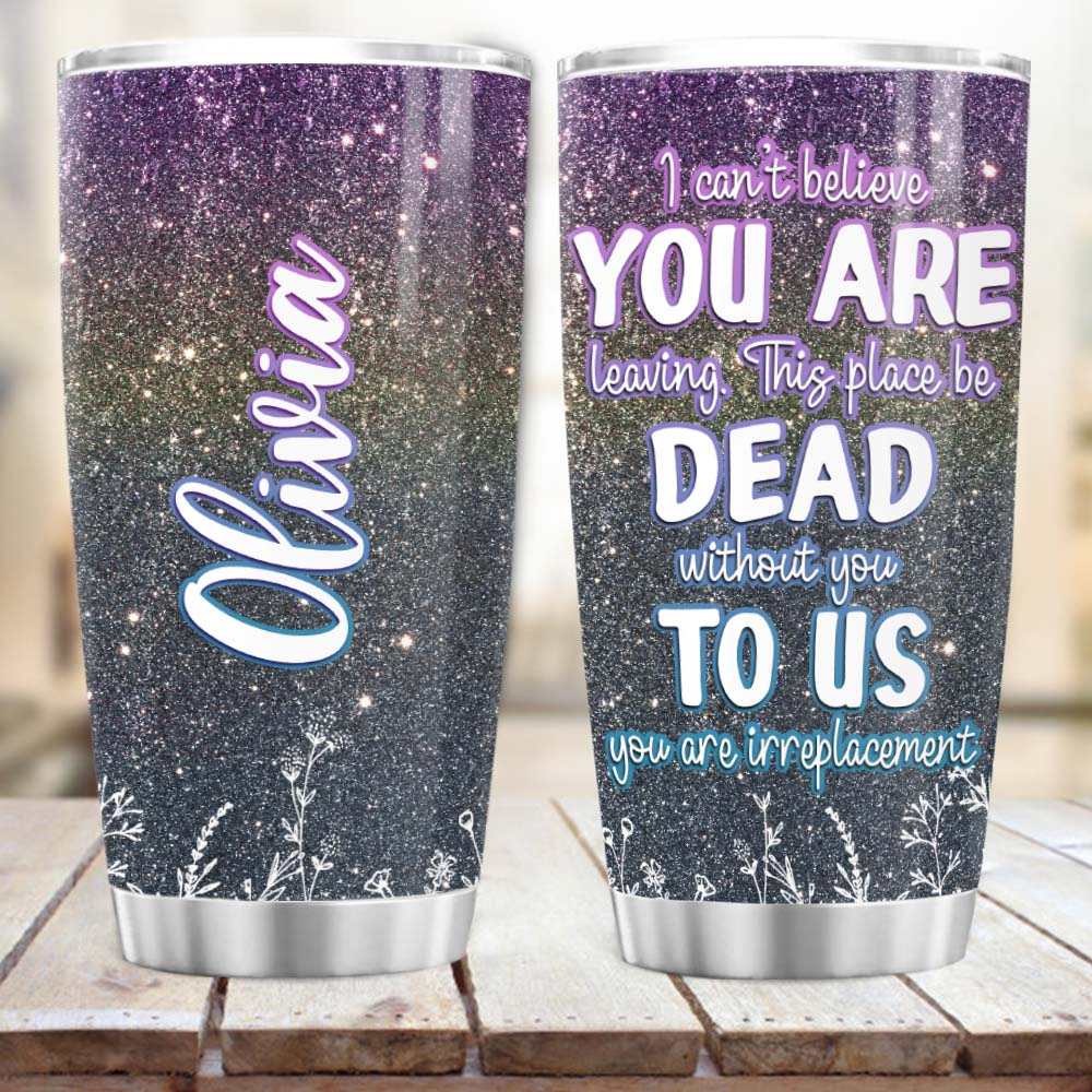 You're My Favorite Thing To Do Personalized Skinny Glitter Tumbler - F -  Giftforsoul