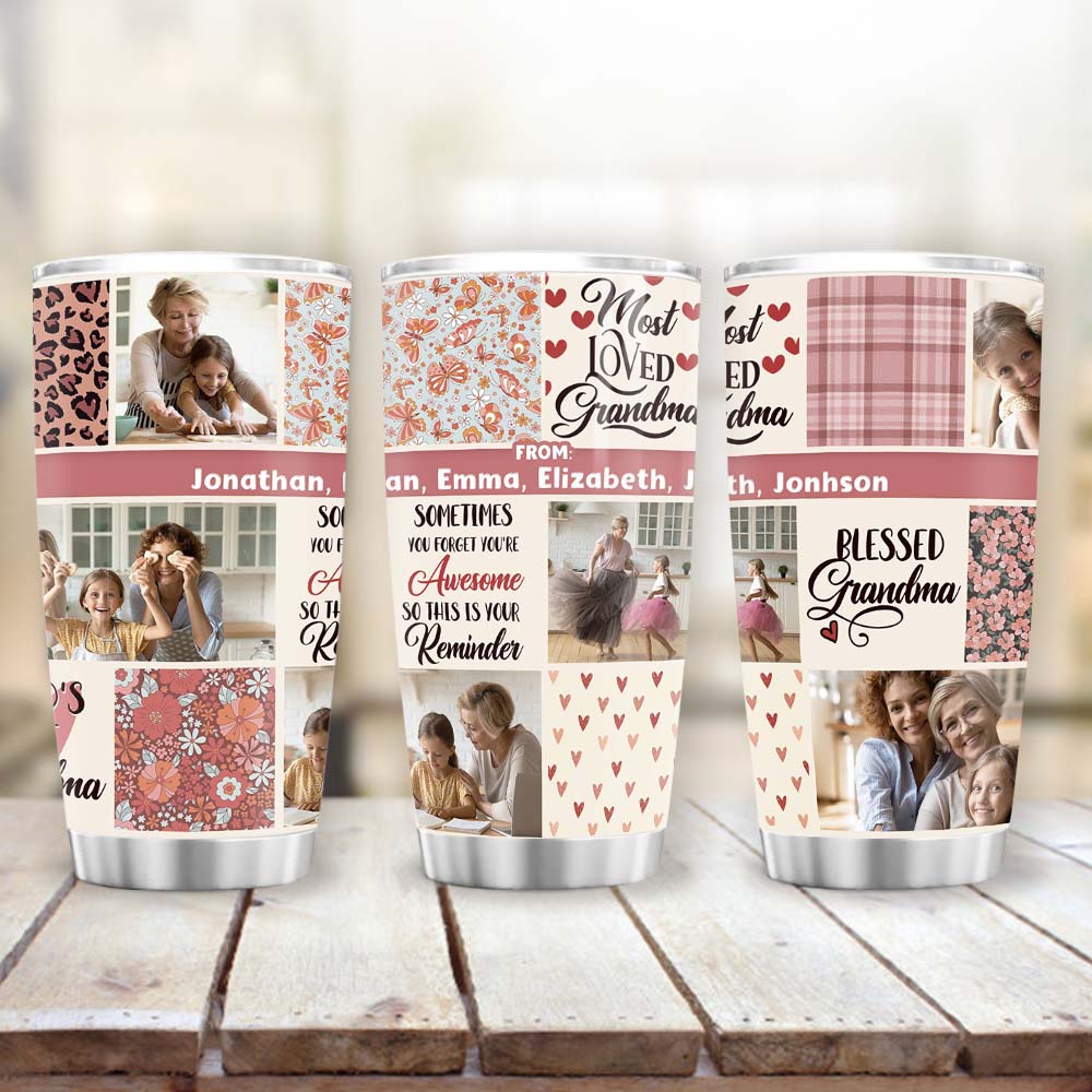 Blessed Grandma Design #2 Engraved YETI Tumbler