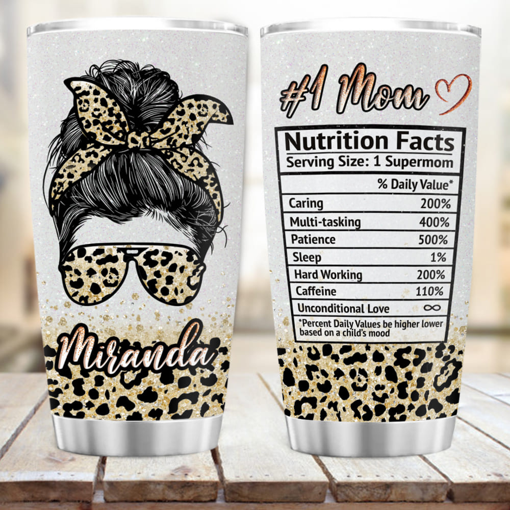Mom Life Tumbler Mom Nutrition Facts Cup Mom Gifts Birthday - Temu