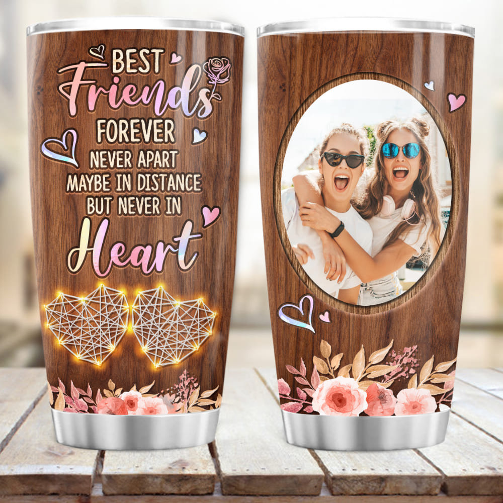 Moosfy Personalized Tumbler - Best Curvy Friends/Sisters Tumbler, Best  Friend Tumbler Cups,Friends Tumbler Cup, Sister Tumblers,Personalized Best  Friend Tumblers