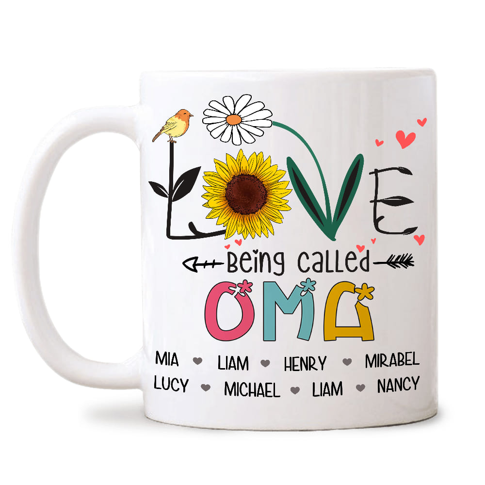 Personalized One Awesome Mom Coffee Mug - Unifury