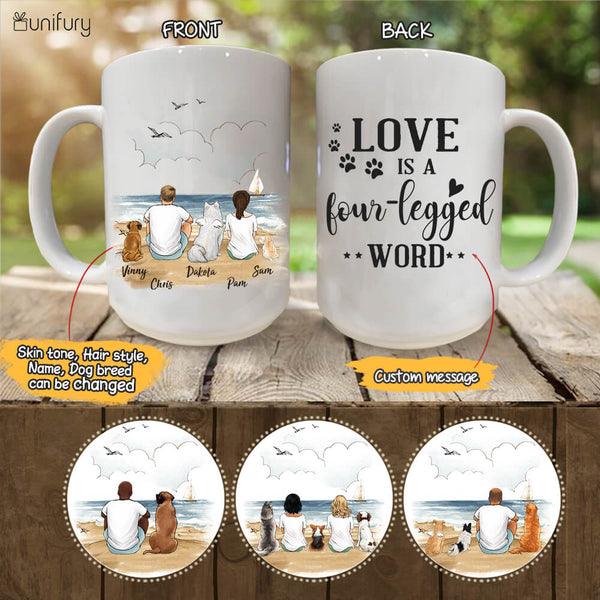 Personalized Mother's day coffee mug gifts for mom - Beach - Unifury