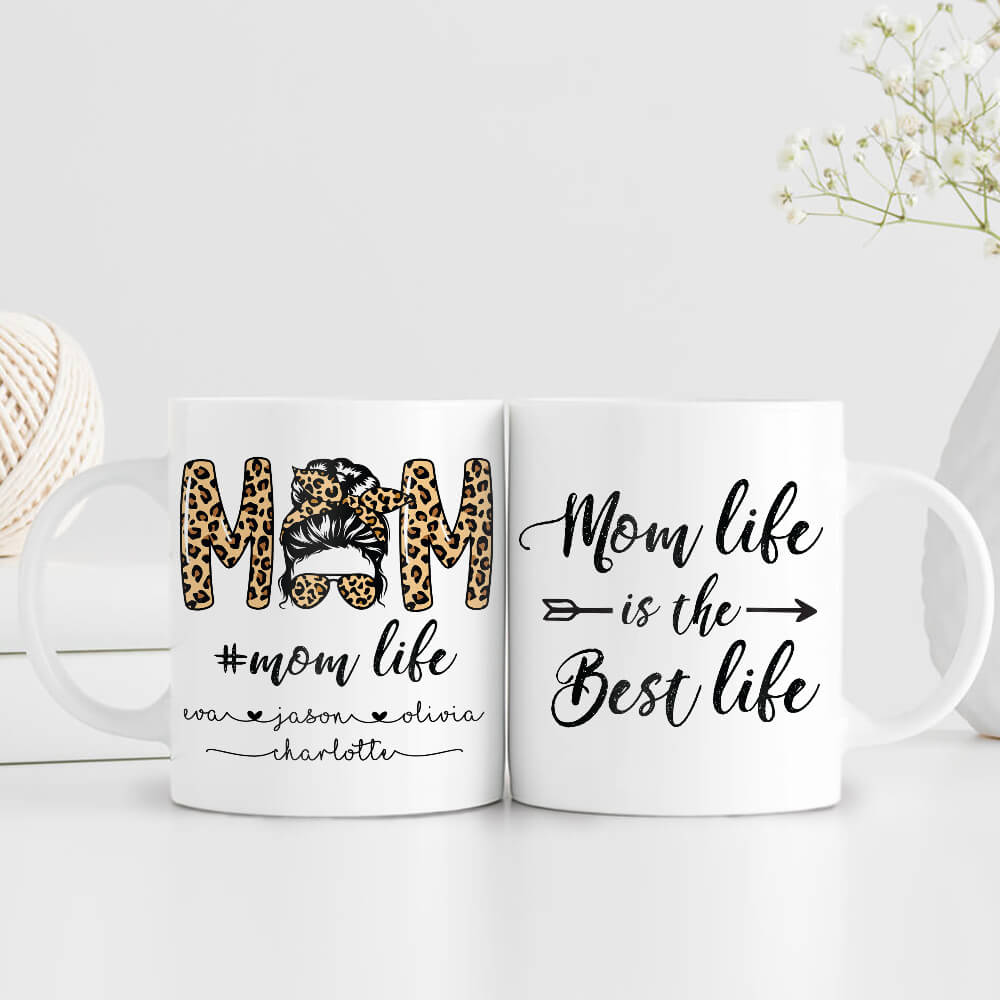 Personalized Marble Edge to Edge Coffee Mug 11oz Unifury