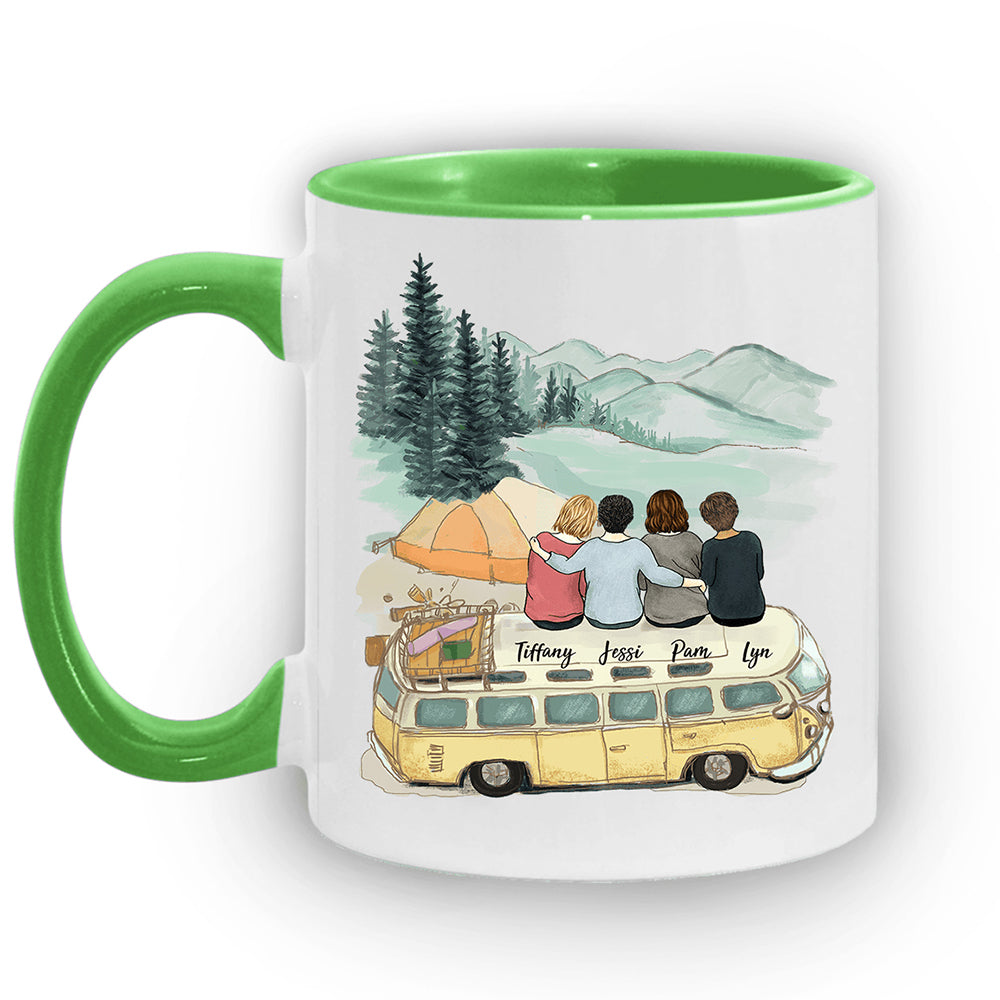Camping Gift Beer Celebrate Coffee Mug by Jeff Creation - Pixels