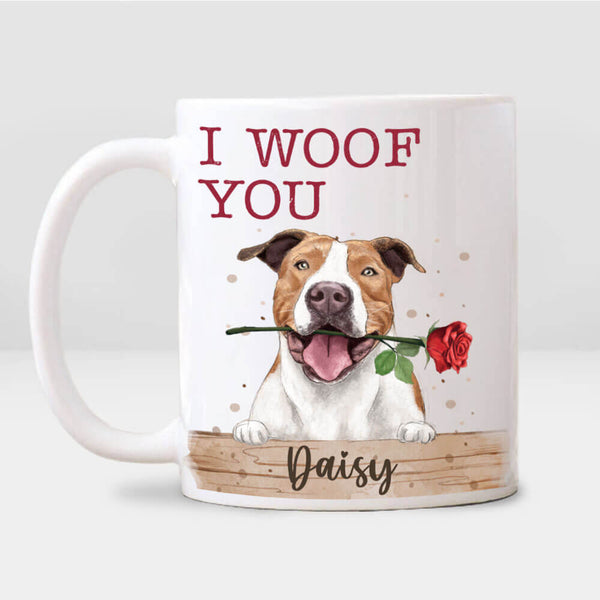 I Woof You Mug