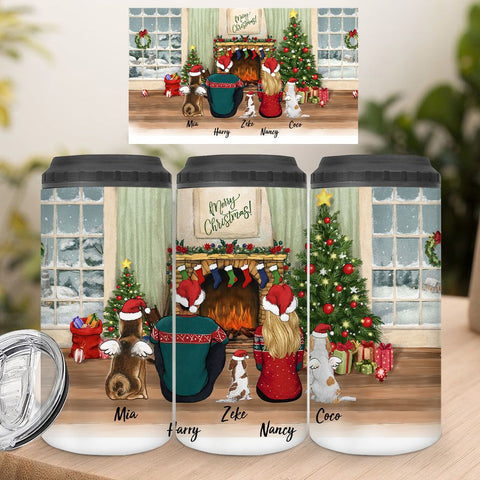 Personalized Christian Can Cooler - Be Still And Know - Unifury