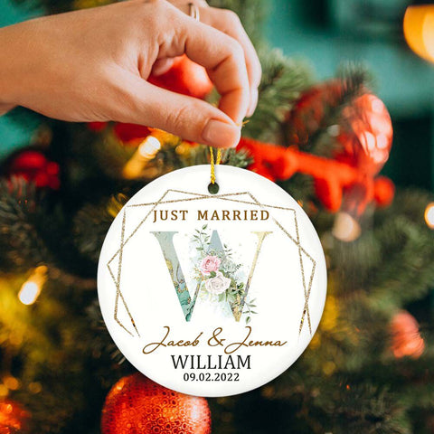 Celebration Ornament - Just Married
