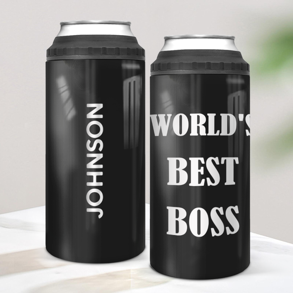 Personalized Fat Tumbler Gift - Boss Lady - Unifury