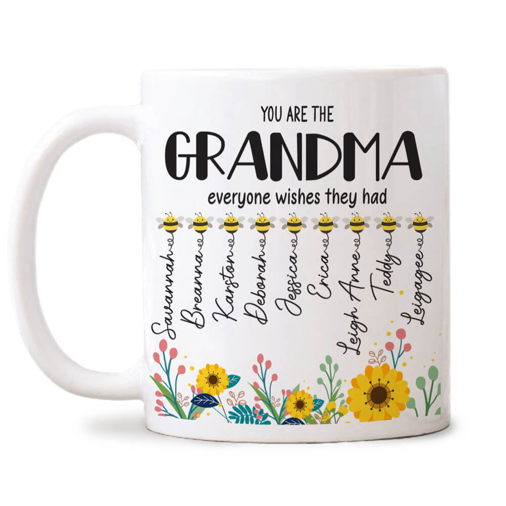 Grandma's Garden Is Grown With Seeds Of Love - Family Personalized Cus -  Pawfect House