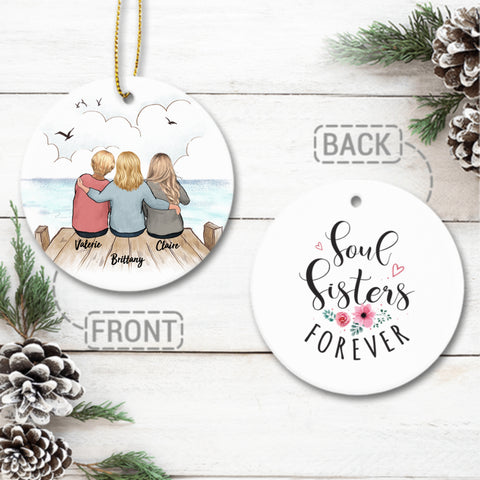Be There For You - Christmas Gift For Sisters - Personalized Custom Sh -  Wander Prints™