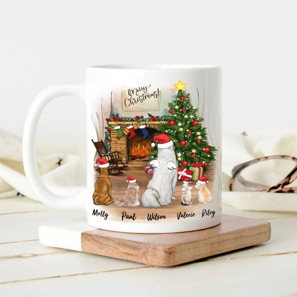 Cat Christmas Mug