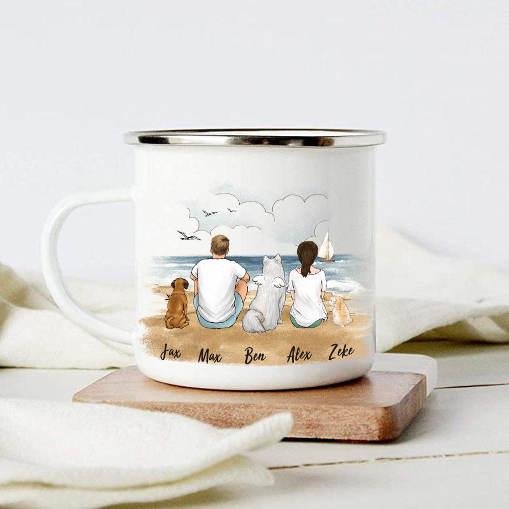 Dog Mom And Fur Babies - Personalized Tumbler Cup - Birthday Gift For Dog  Lovers, Dog Mom