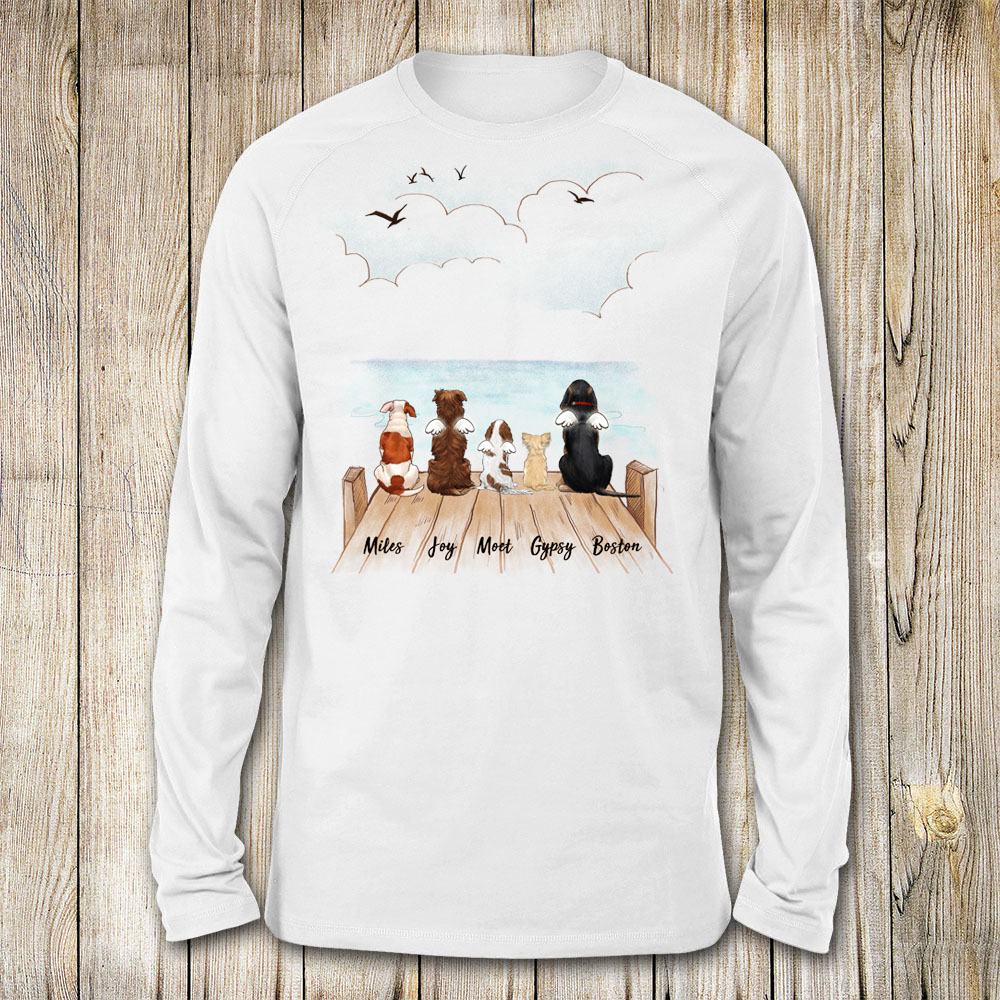 Personalized Gifts for Dog lovers, Custom T Shirt - Dog Dad Belongs To, Dog Mom Dog Dad Gift PersonalFury, Basic Tee / Light Pink / 2XL