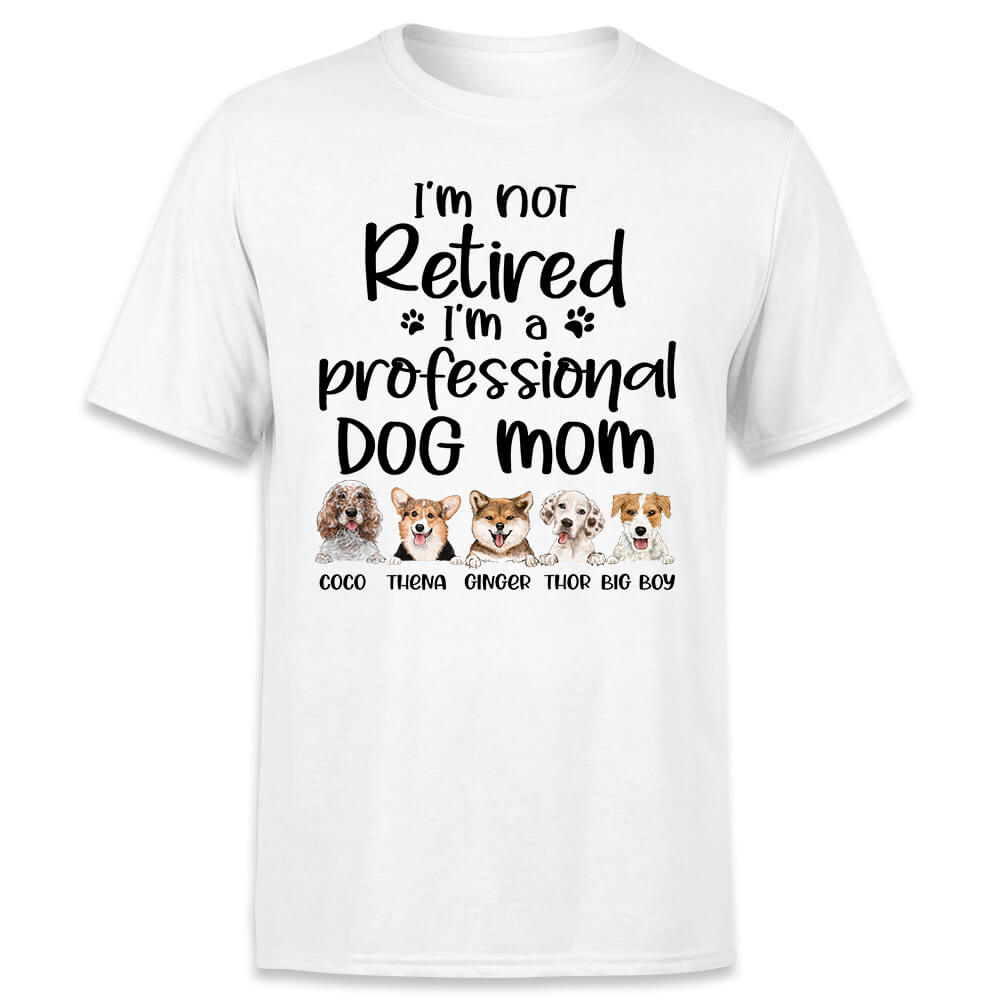 T-shirt Dog Mom Mother's Day Gifts Custom Shirts For Women | Unifury -  Unifury