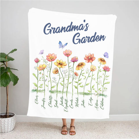 Personalized Mother's day fleece blanket gifts for Mom To my Mom my Biggest  Fan - Unifury