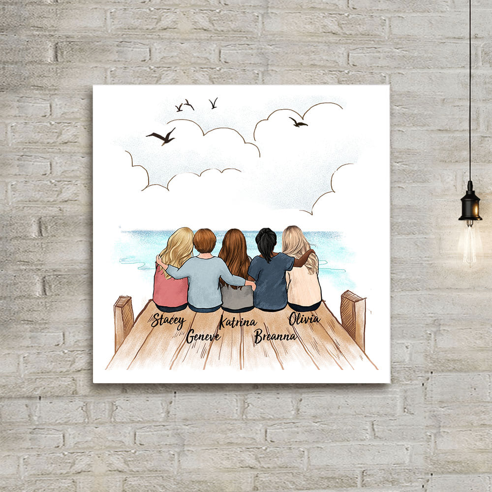 Best Gift Ideas For Artists: personalized canvas painting