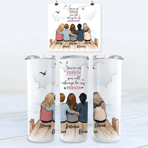 Personalized Skinny Tumbler Gift For Curvy Girls | Unifury - Unifury