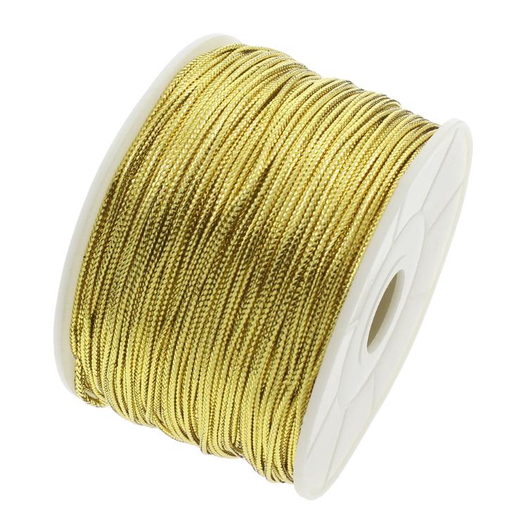 Fonkelnieuw 100 Meter/stuk 1.5mm goud en zilver Nylon Koord Draad Koord ZP-25