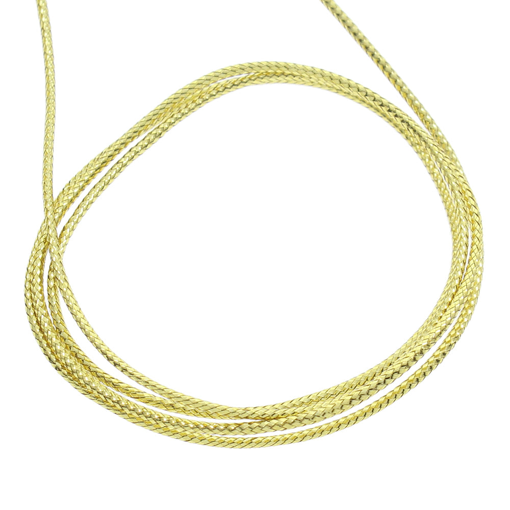 Goede 100 Meter/stuk 1.5mm goud en zilver Nylon Koord Draad Koord PA-11