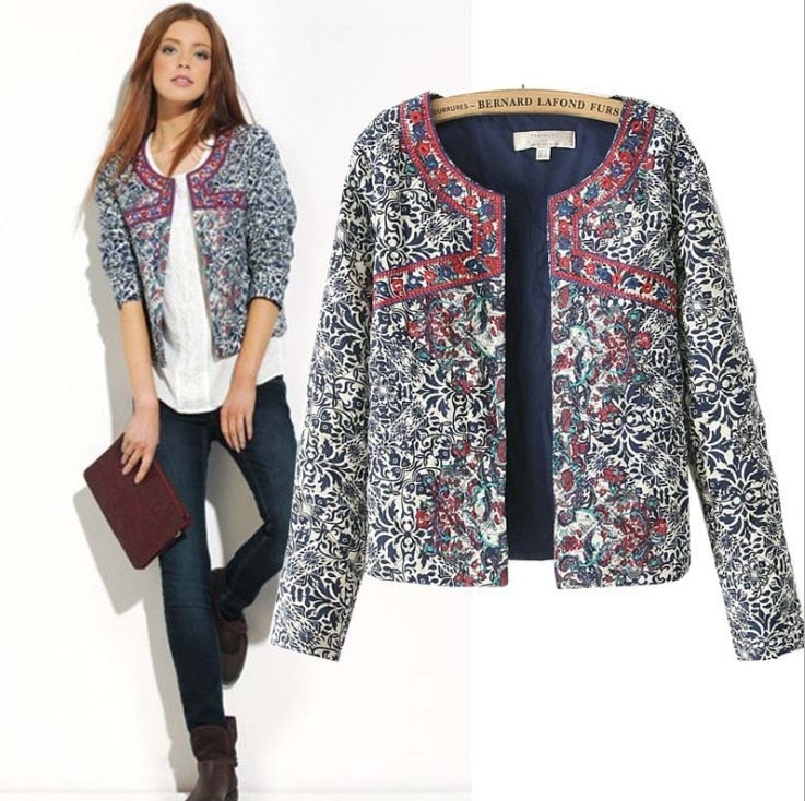 bloemen blazer