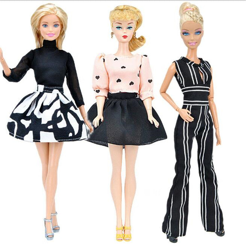 Nieuw CXZYKING Mode Handgemaakte Barbie Kleding Accessoires Voor Barbie OW-02