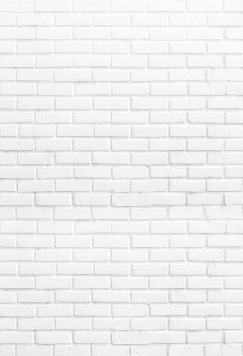 Wonderbaar HUAYI Witte bakstenen muur Achtergrond Art Stof Pasgeboren YP-13