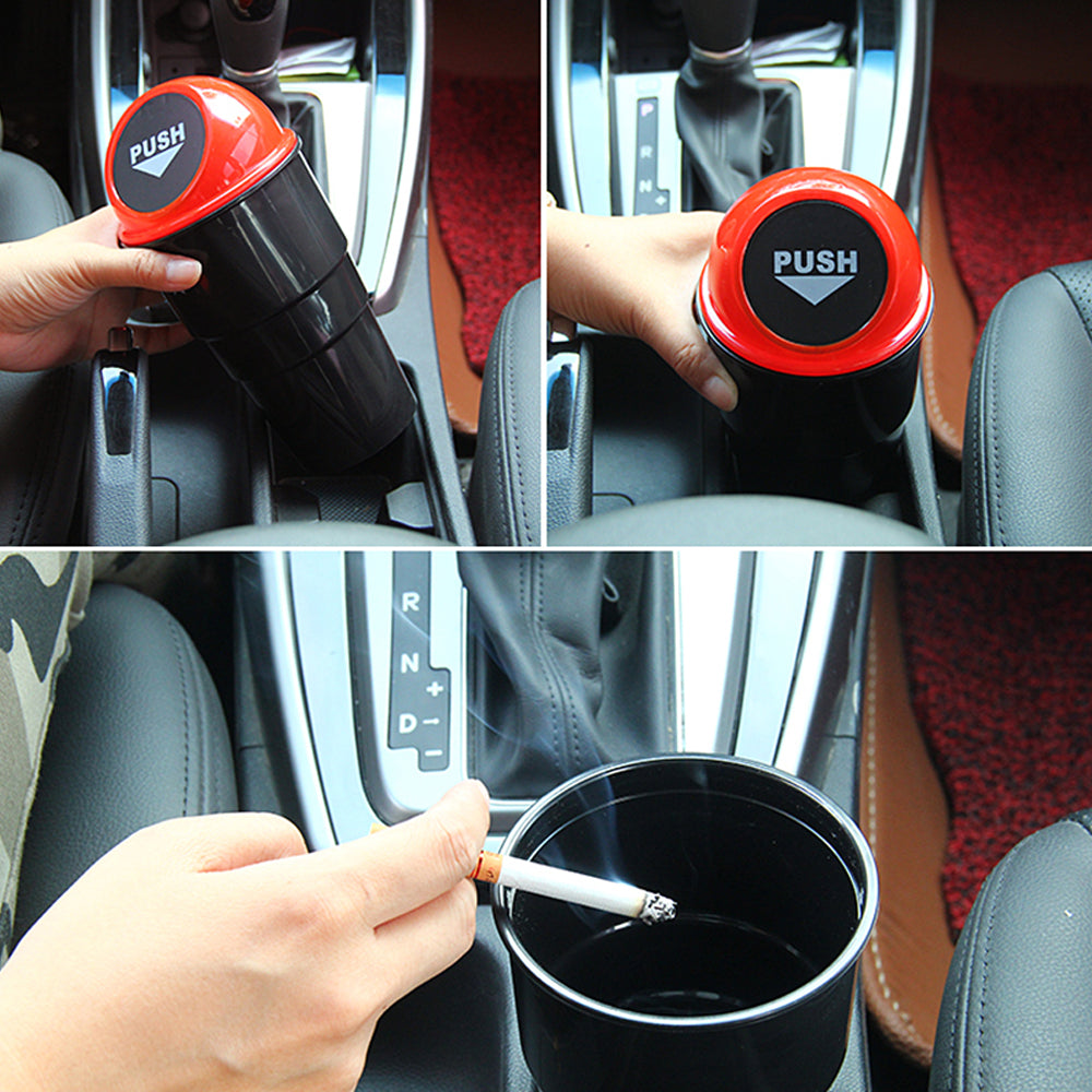 Mini Auto Asbak Prullenbak Vuilnisbak Kan Garbage Stof Case Opslag