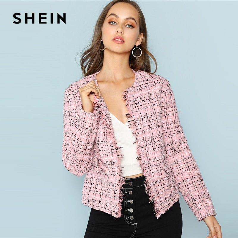 tweed blazer dames