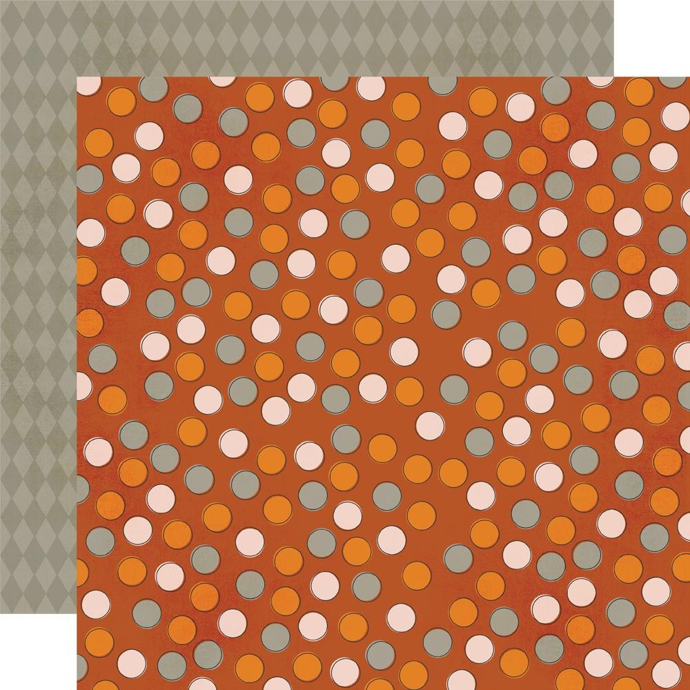 Crafts Doodlebug Washi Tape Swiss Dot Tangerine Orange White Dots
