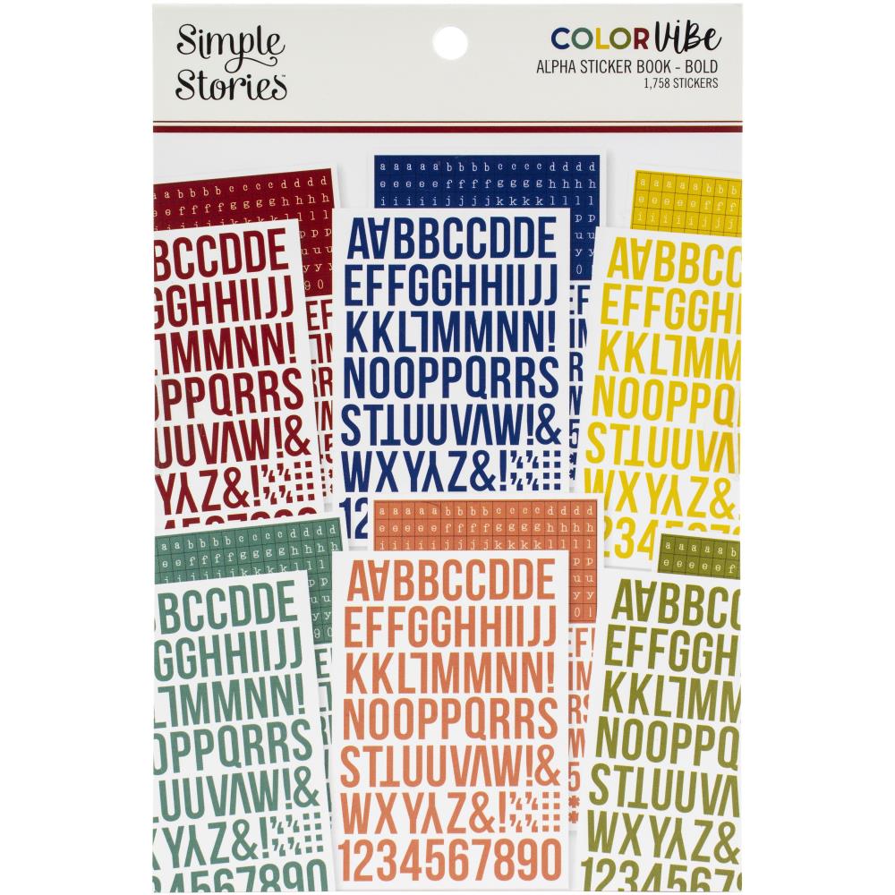 Simple Stories Boho Sunshine - Sticker Book