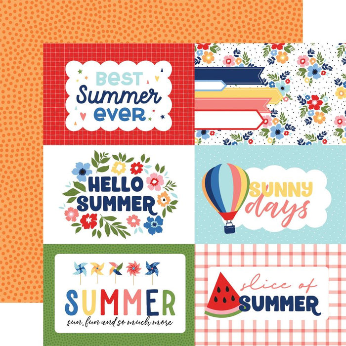 Echo Park My Favorite Summer - 6x4 Journaling Cards — Papermaze